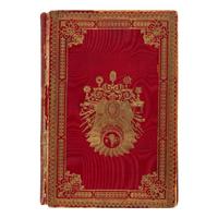 [Manuscript - Persian]. -- [Sultan Abdülhamid II (1842-1918), his copy]. A manuscript from the Imperial Library of Sultan Abdülhamid II, translated from the French into Ottoman Turkish by palace interpreter Memduh Bey, ca 1906.