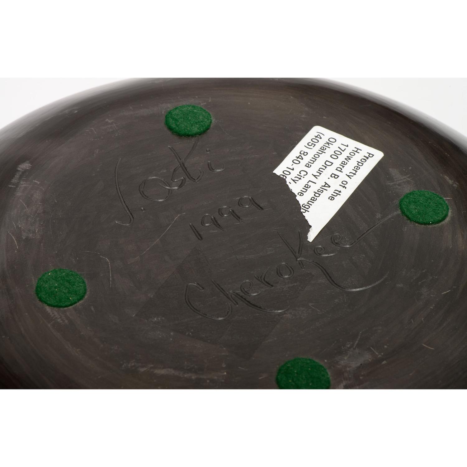 Pottery Bowl, with Spider