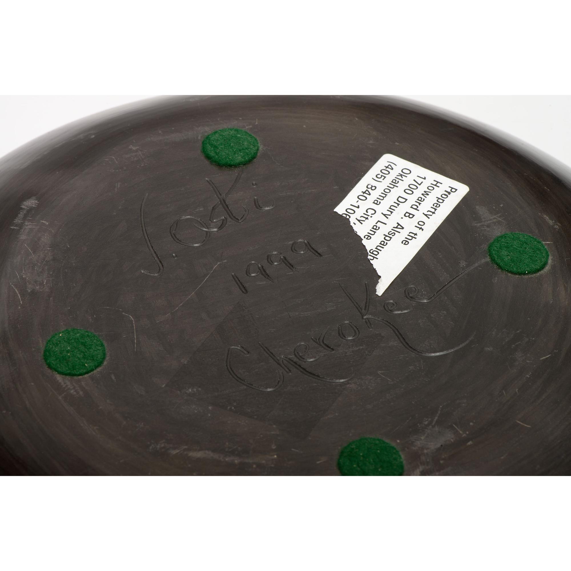 Pottery Bowl, with Spider