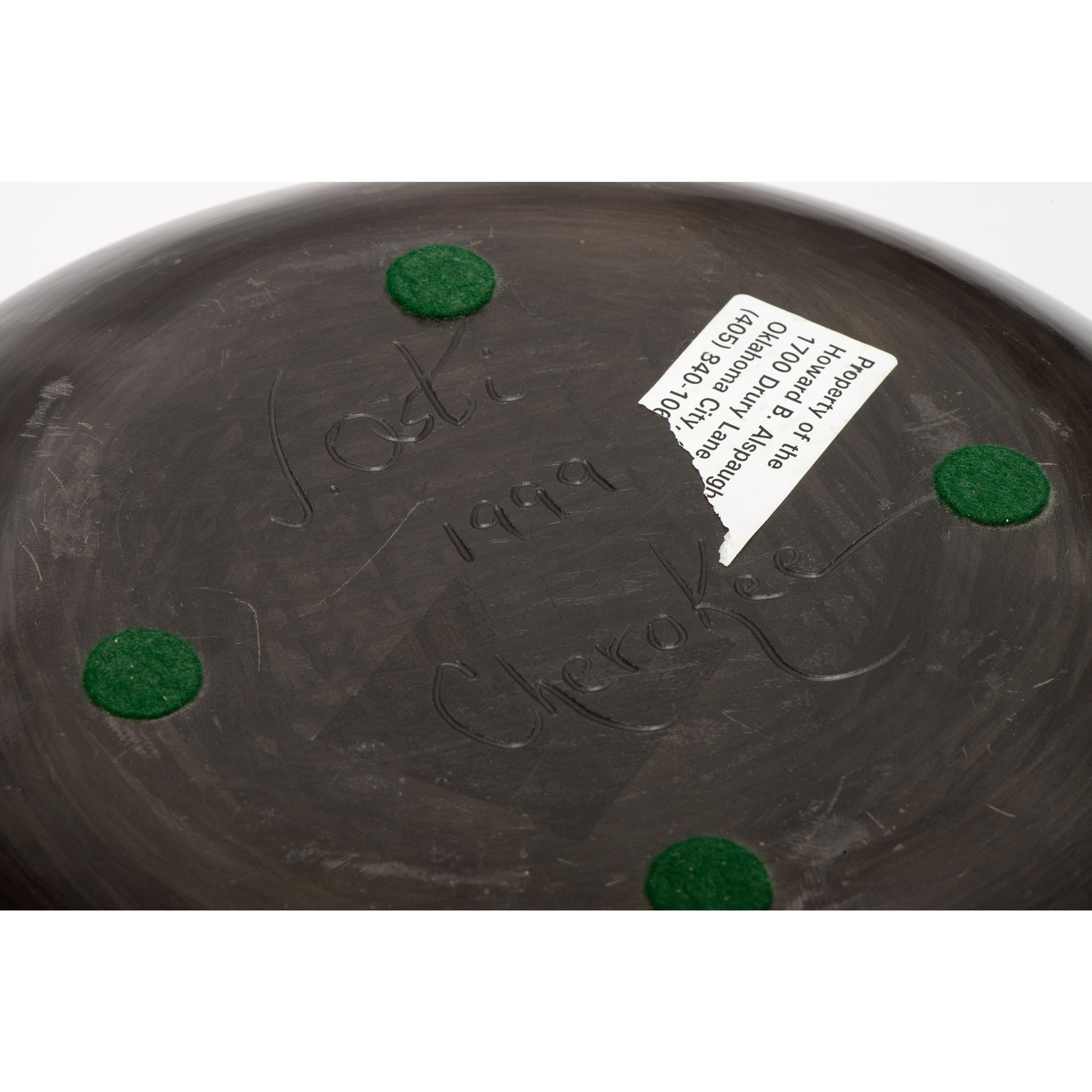Pottery Bowl, with Spider