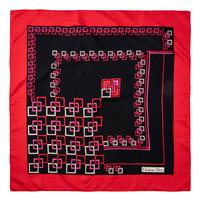 Collection of Six Designer Scarves; Two Hermes, Two YSL, One Dior, One Cartier