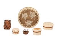 Collection of Northeastern Quilled Boxes