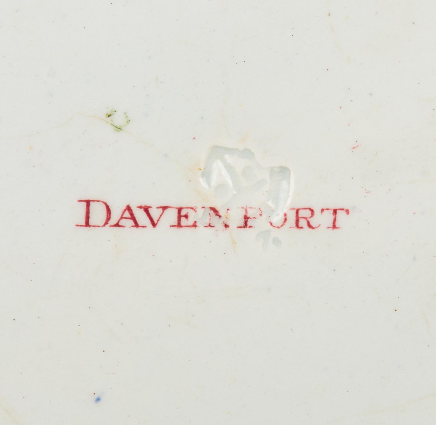 A Davenport Stoneware Platter
