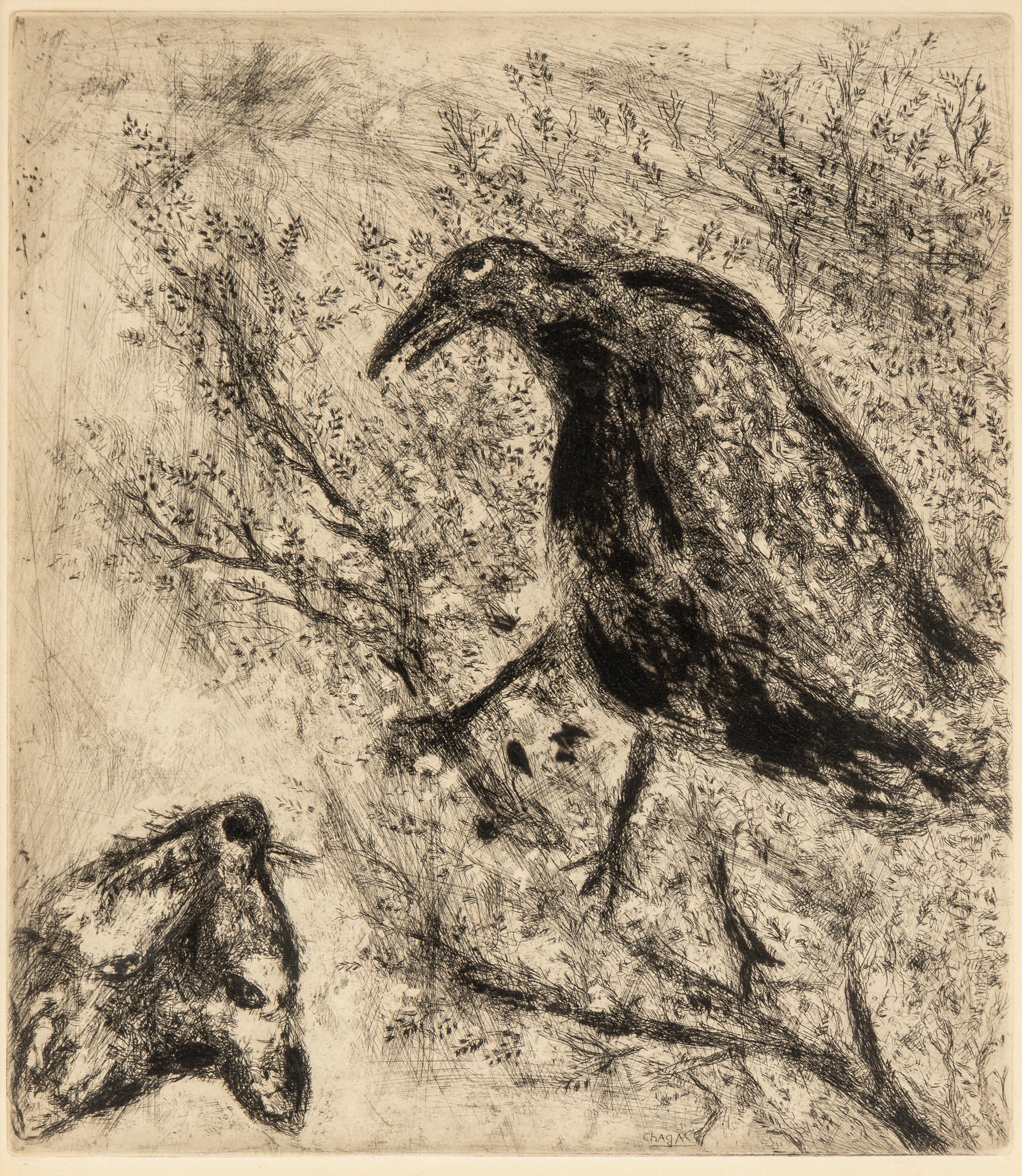 A Pair of Works from Fables de la Fontaine