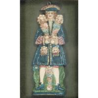 Four English Framed Wax Figures