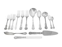 A Tiffany and Co. Olympian Silver Flatware Service