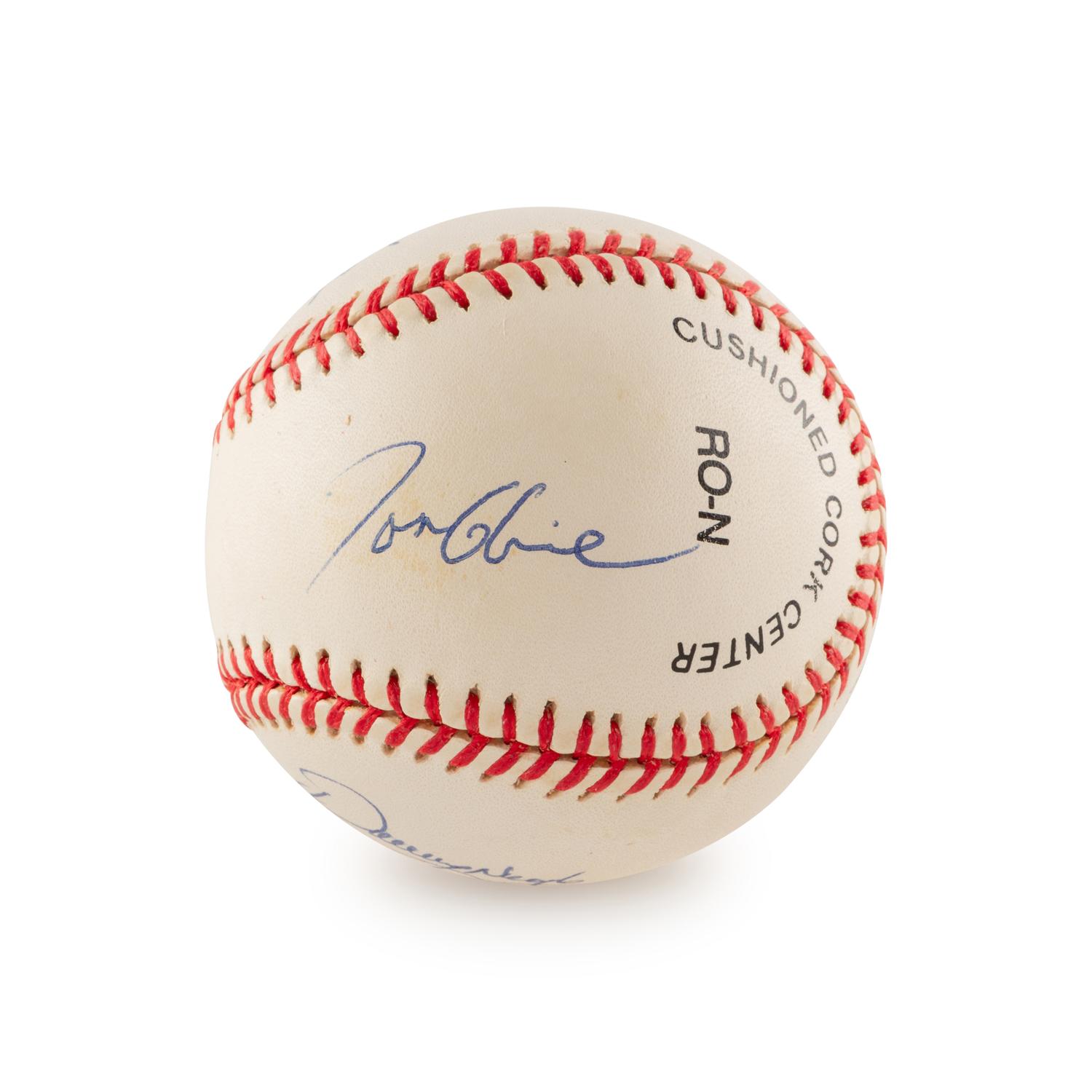 An Atlanta Braves Four Aces (Glavine, Maddux, Neagle, Smoltz) Signed Autograph Baseball (Beckett Authentication Services)