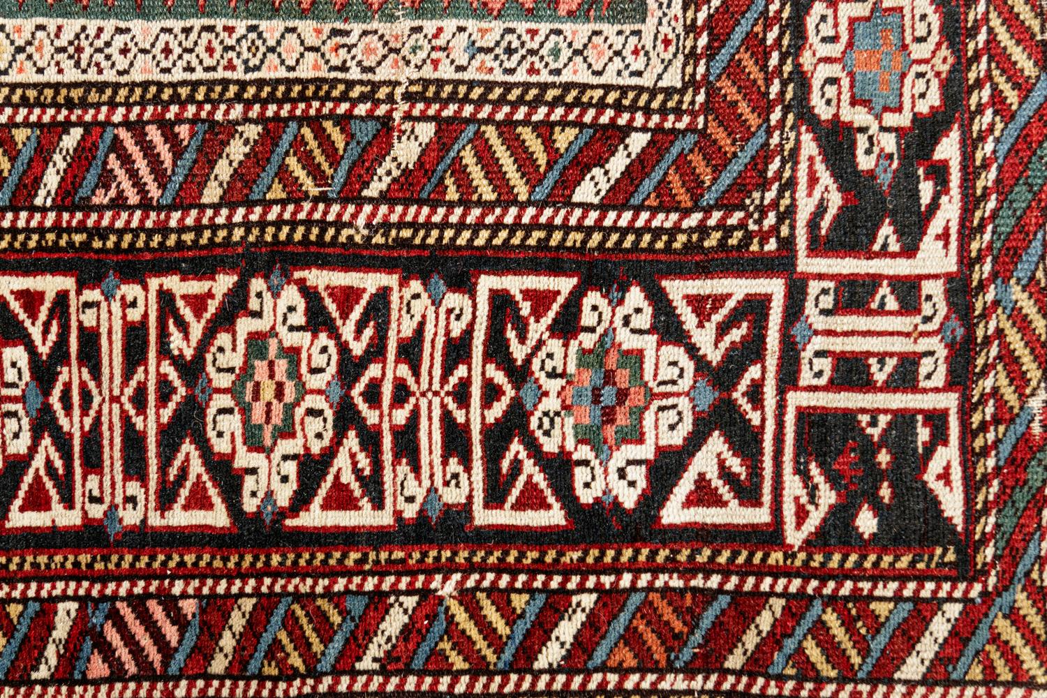 A Kuba Wool Rug