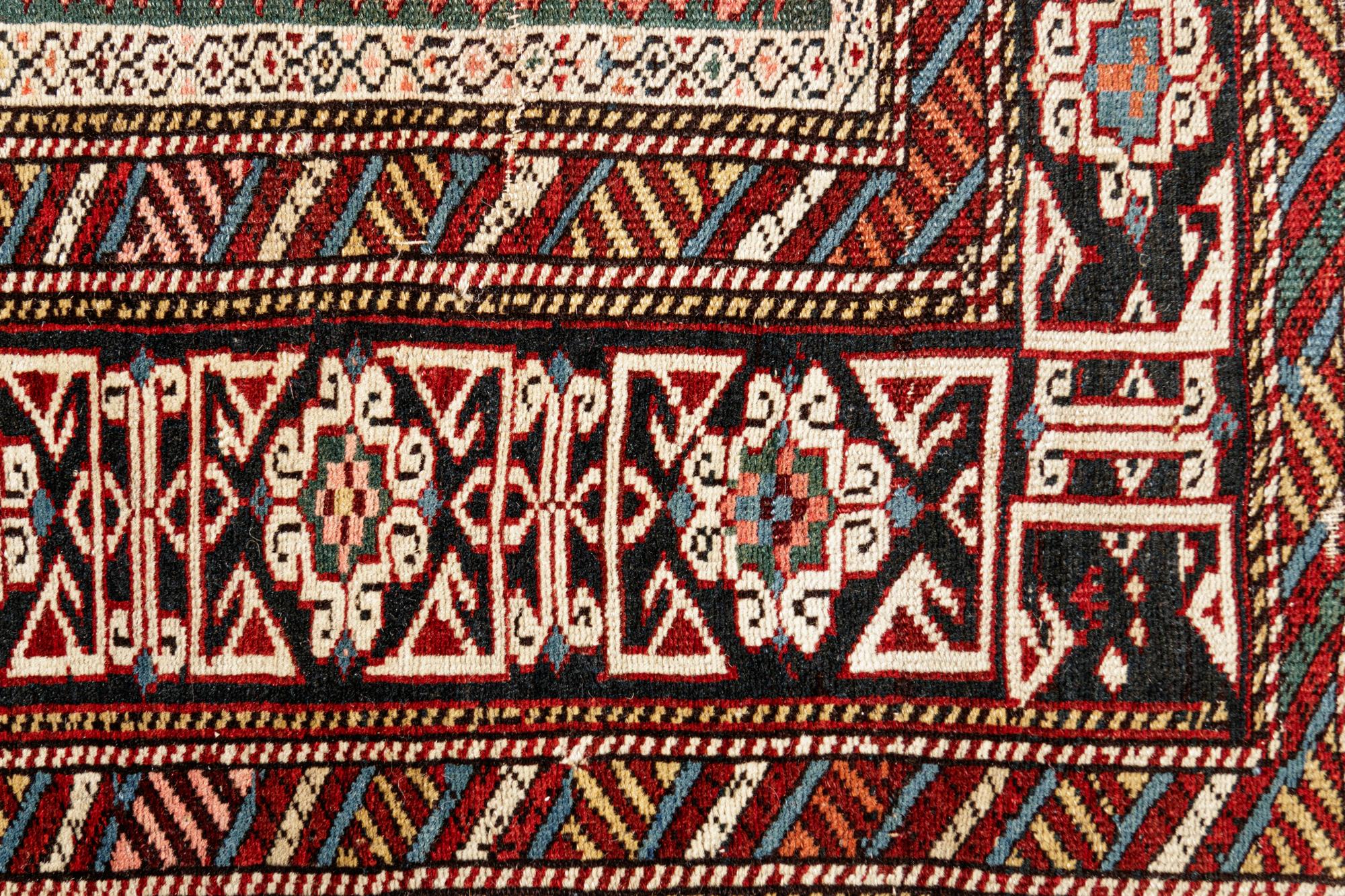 A Kuba Wool Rug