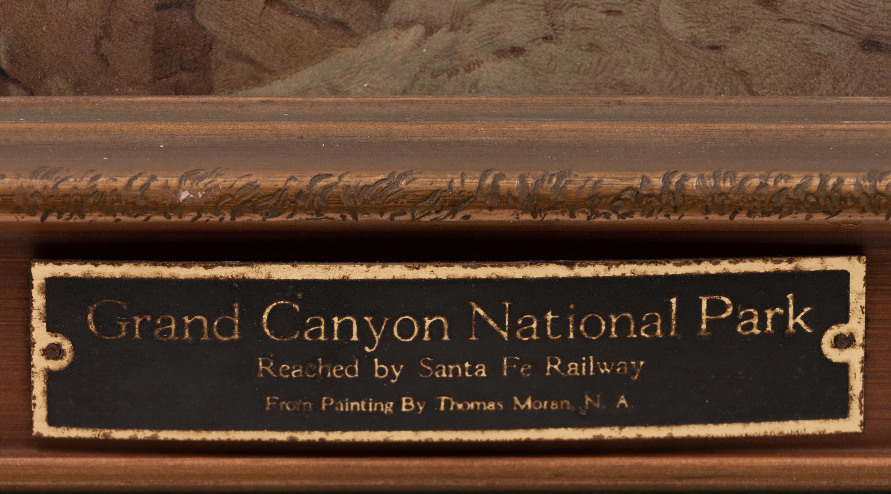 Grand Canyon National Park, Reached by Santa Fe Railway