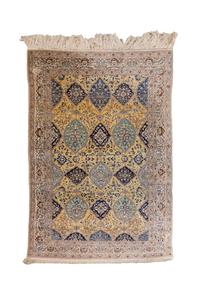 A Nain Wool Rug