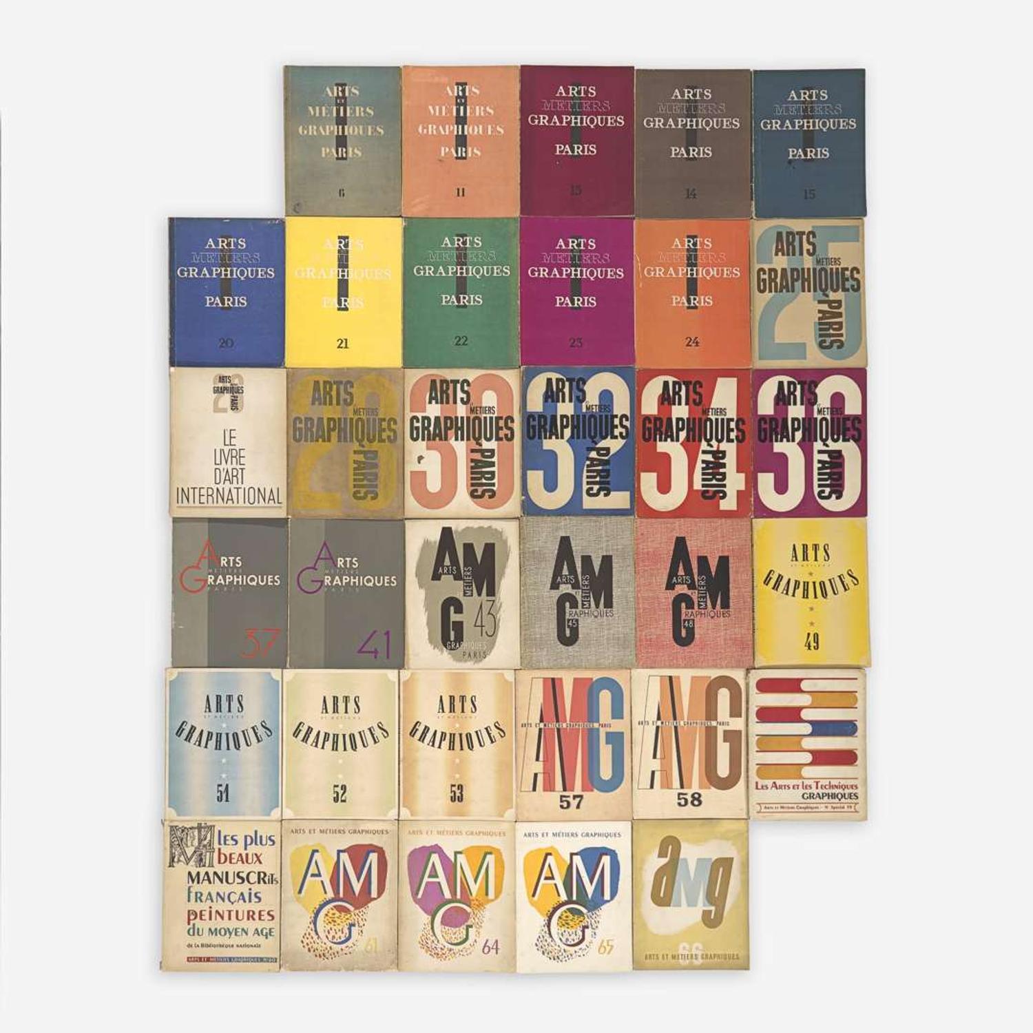 [Graphic Design] Peignot, Charles (editor) Arts et metiers graphiques