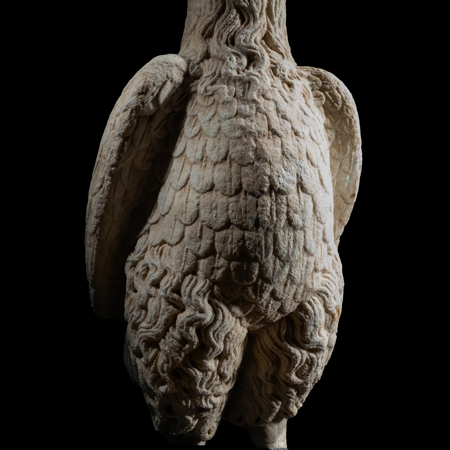 A Roman Marble Eagle