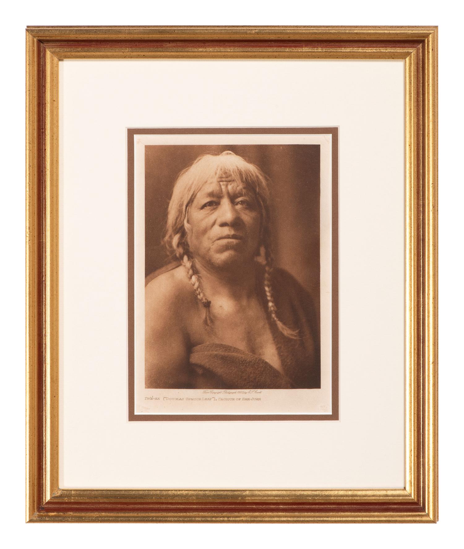 CURTIS, Edward (1868-1952). A group of 15 photogravures from the North American Indian.