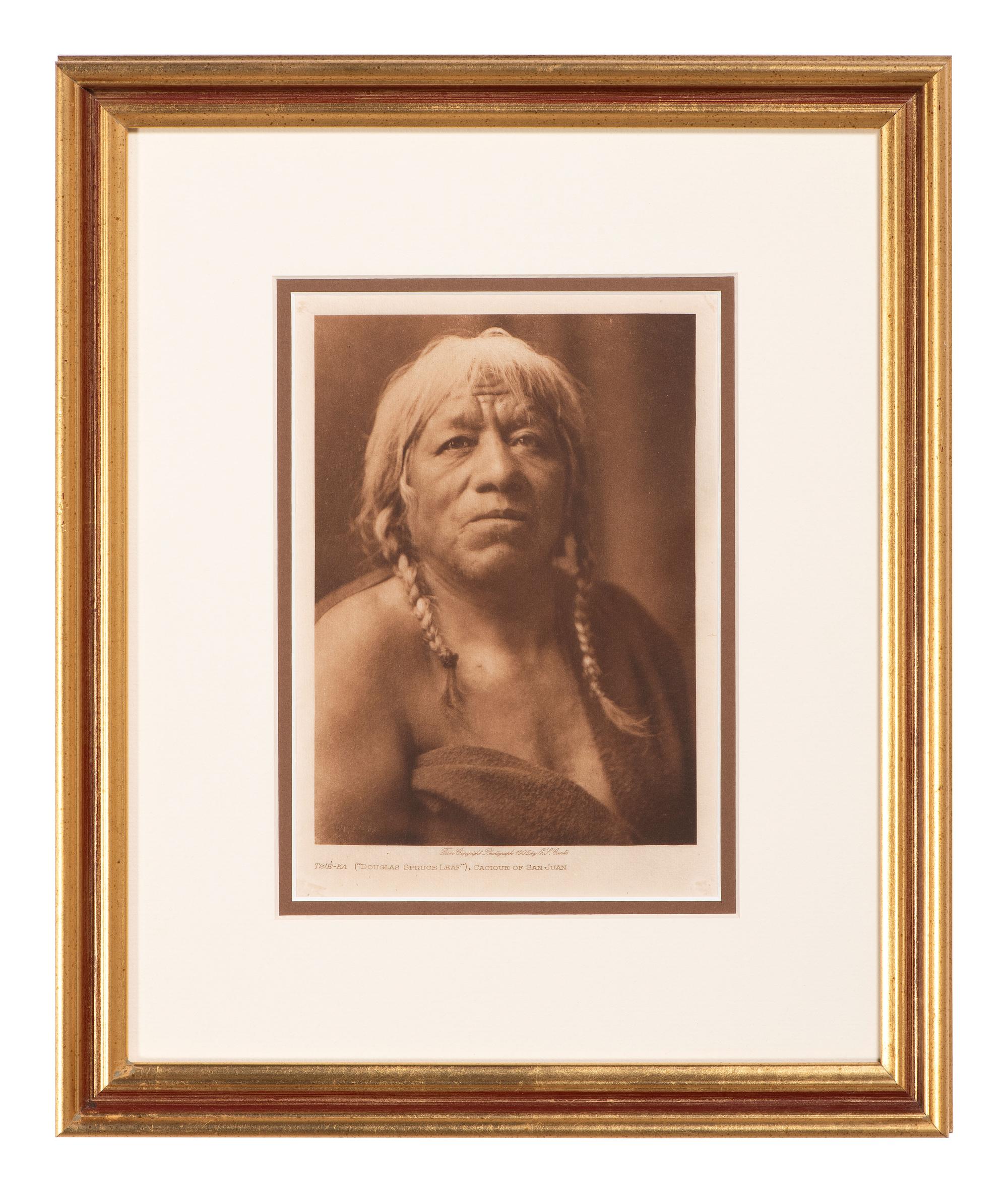 CURTIS, Edward (1868-1952). A group of 15 photogravures from the North American Indian.