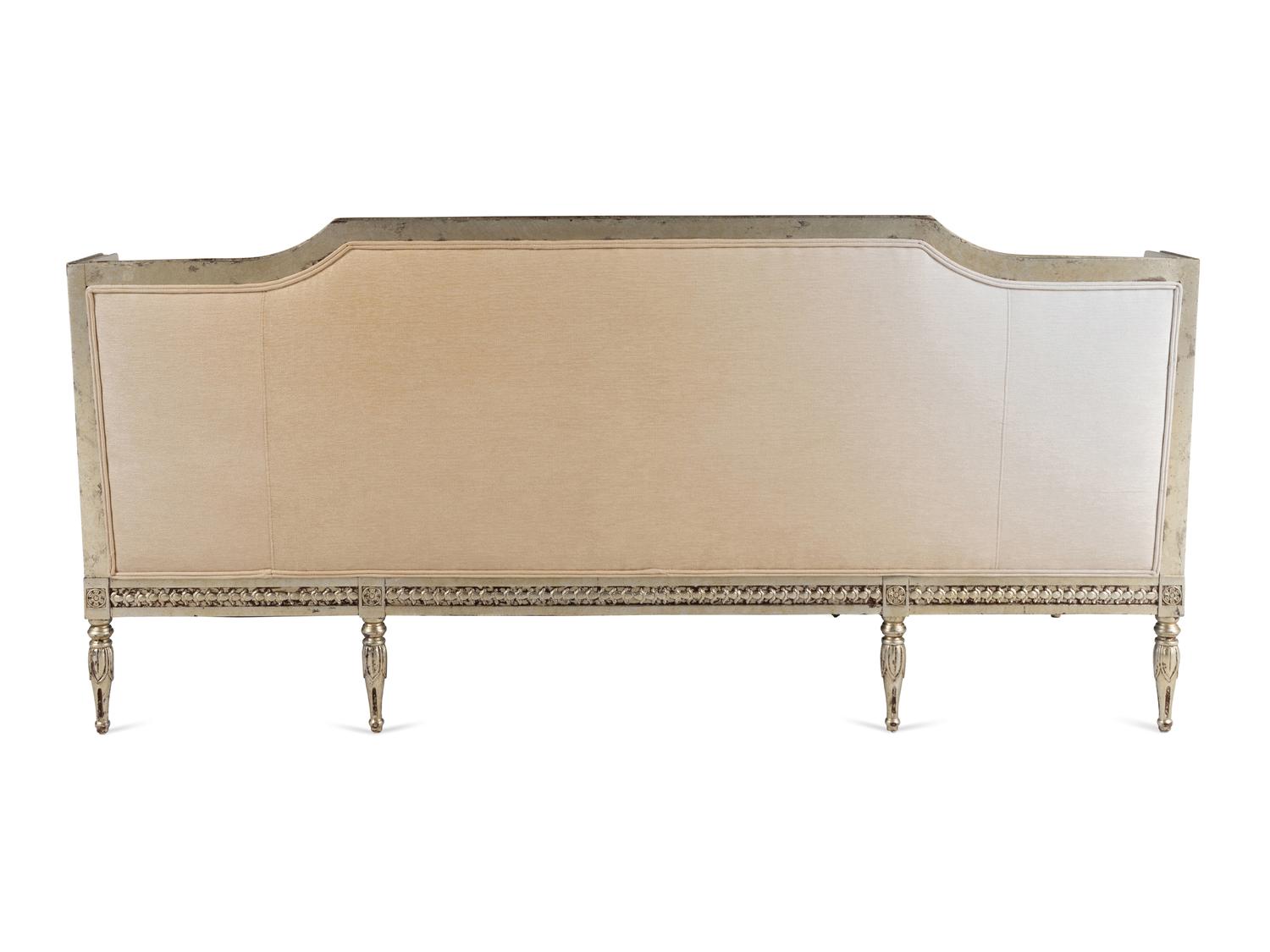 A Louis XVI Style Painted Sofa
