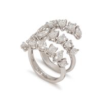 FANCY SHAPED DIAMOND RING