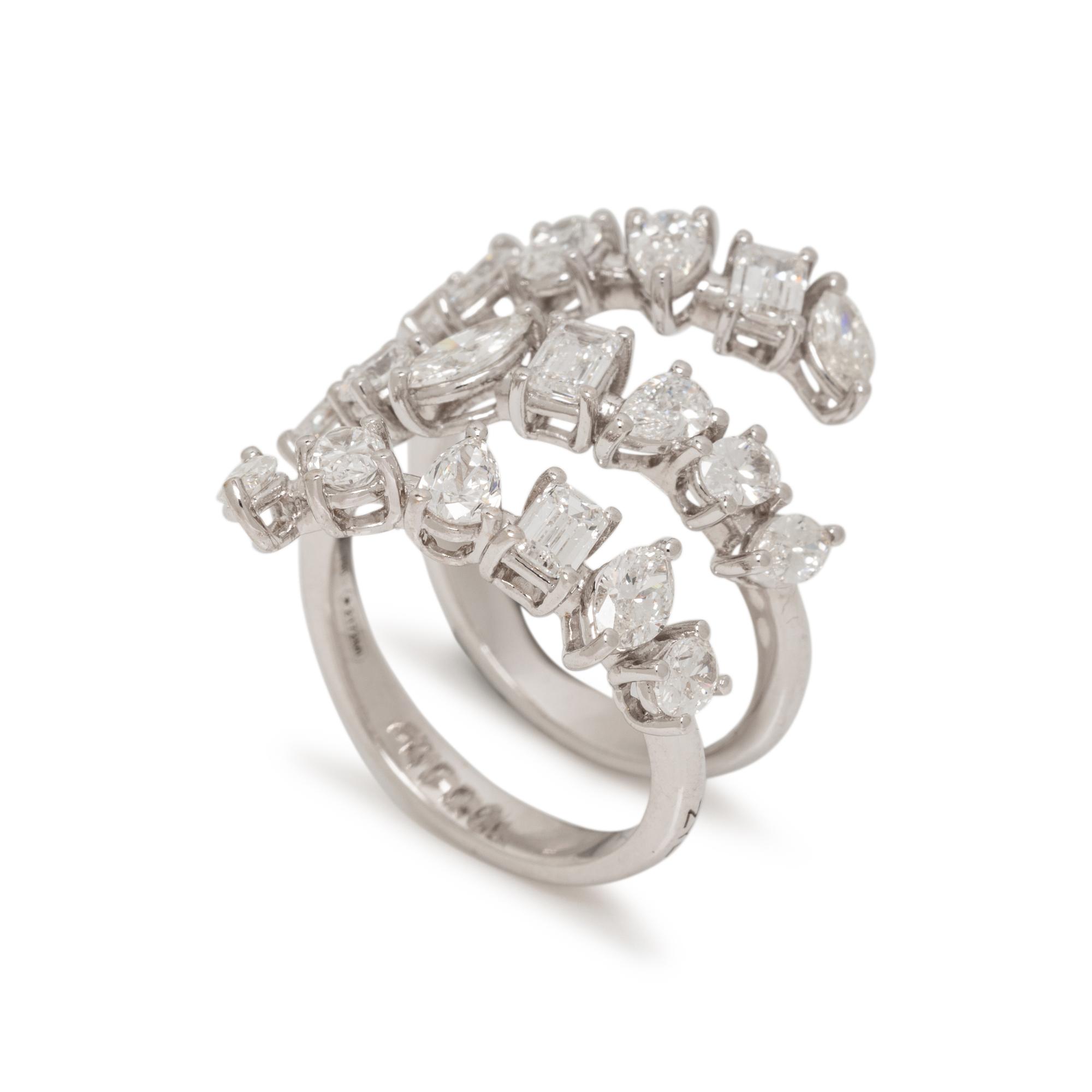 FANCY SHAPED DIAMOND RING