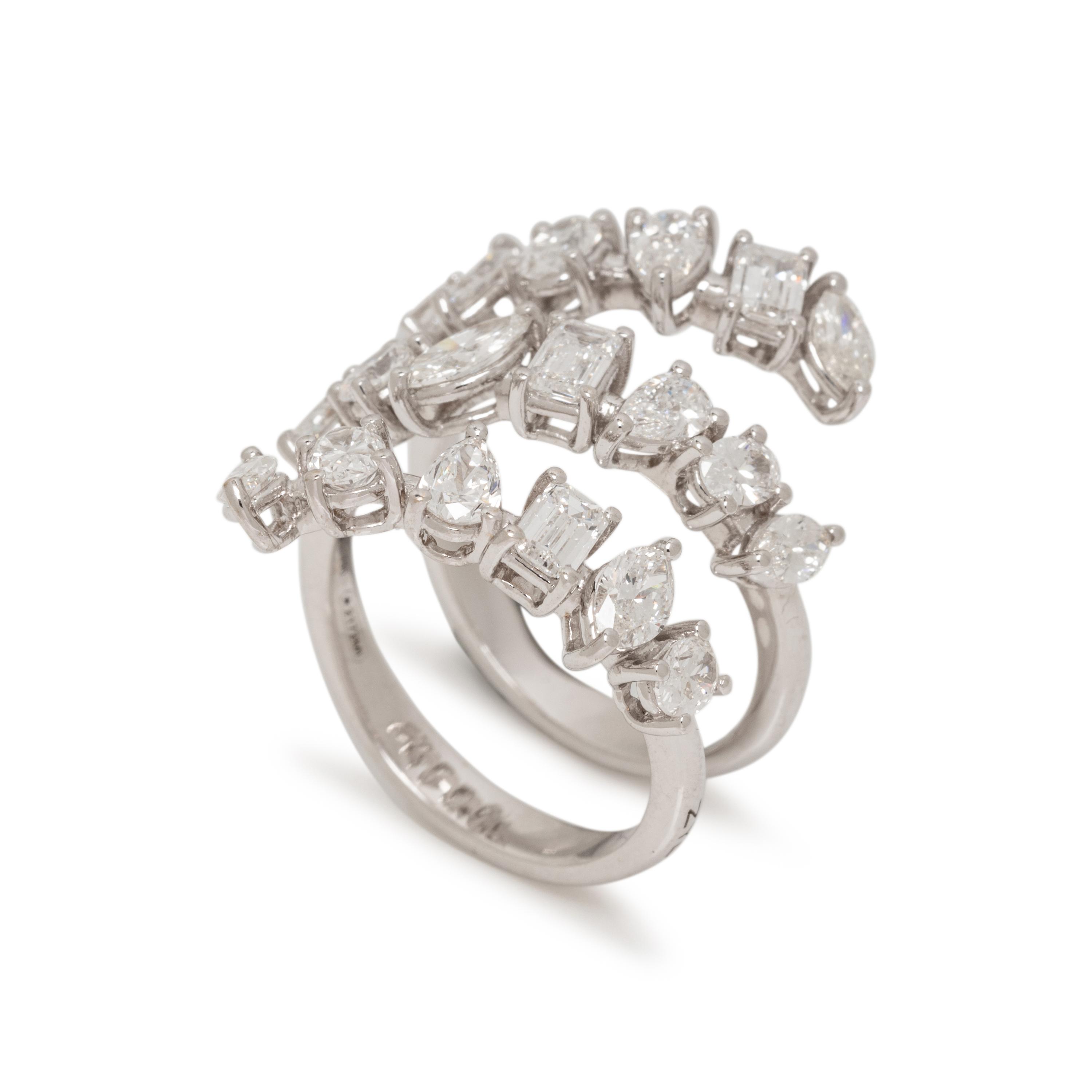 FANCY SHAPED DIAMOND RING