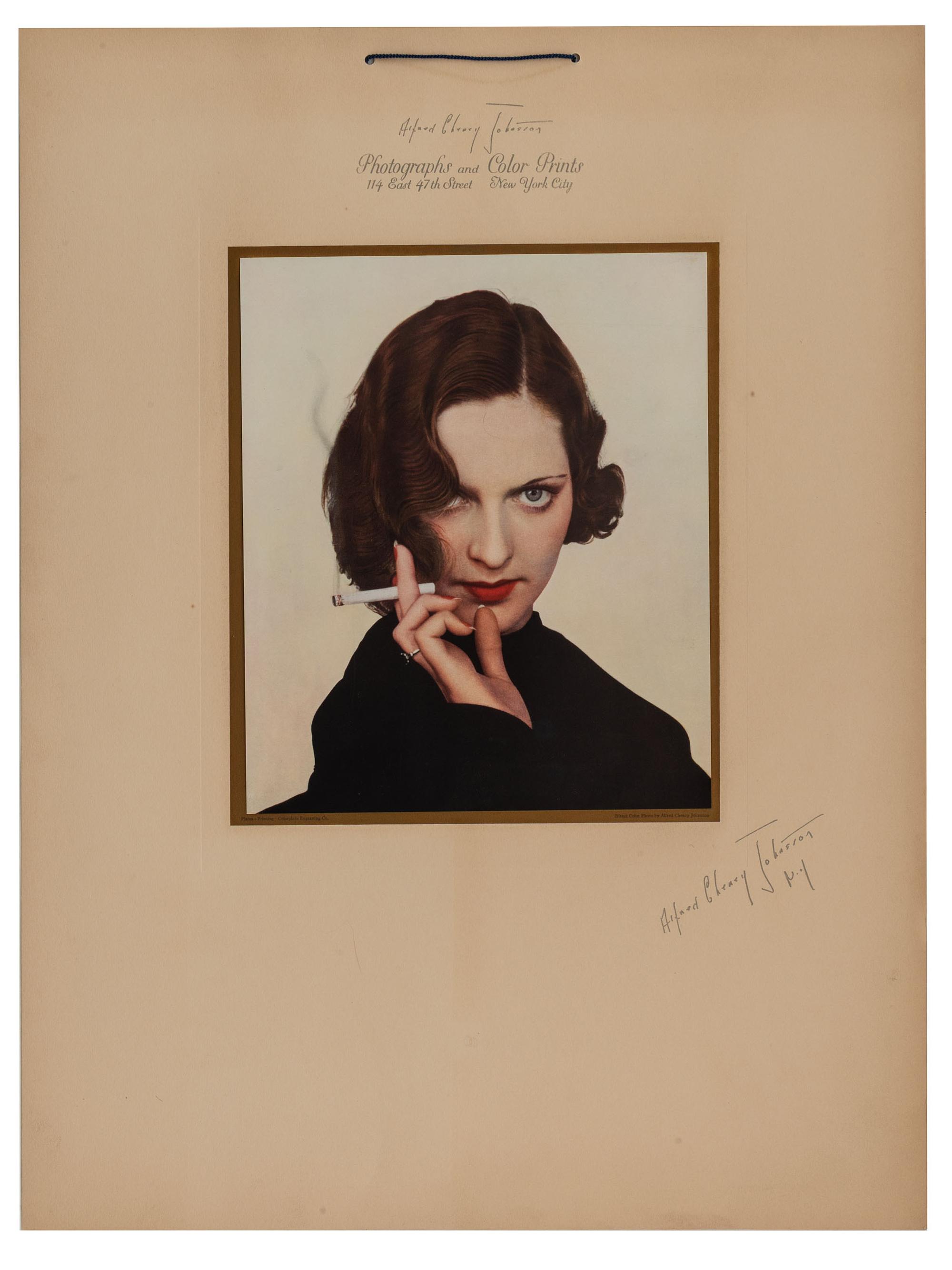 JOHNSTON, Alfred Cheney (1885-1971). Large photographic archive of glass negatives and prints. Ca 1910s-1920s.