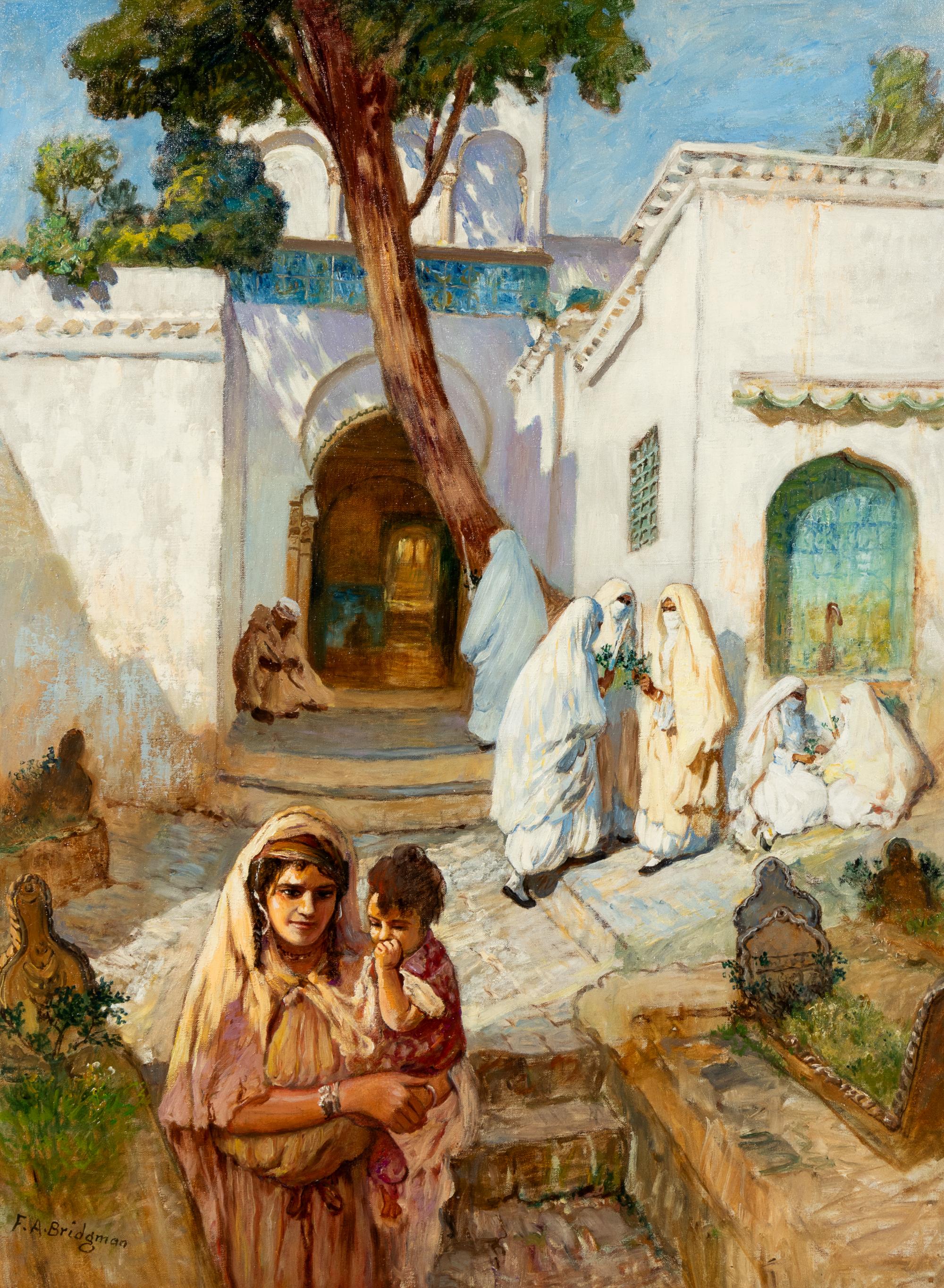 Women Near the Sidi Abderrahman , c. 1880-90