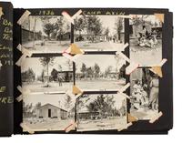 [WORLD WAR II]. Archive identified to African American medical officer Captain Clark McRay Valentine, incl. photographs, documents, insignia, and related ephemera.