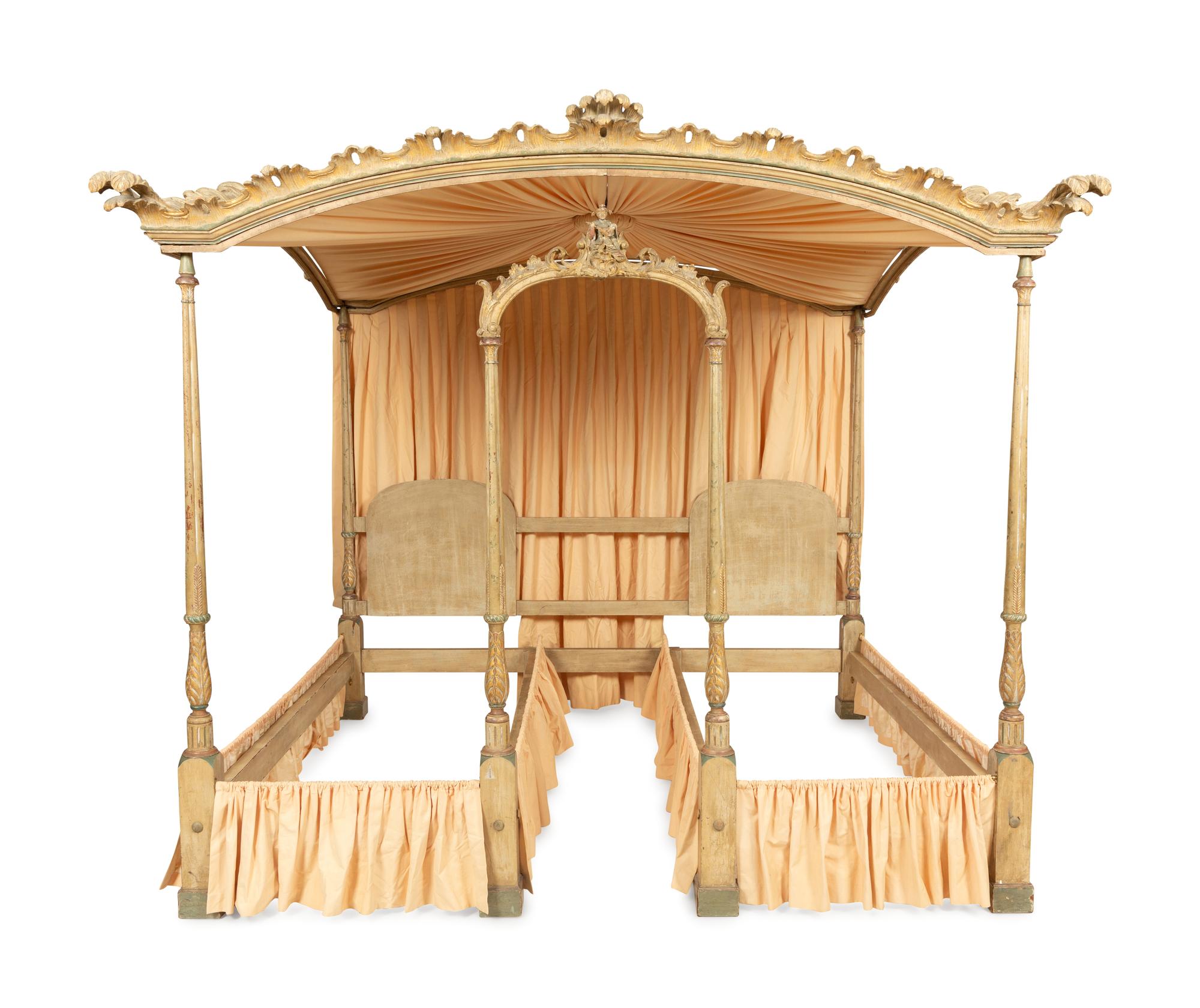 A Custom Made Summer Bed in Two Compartments, for Thomas Yawkey, Owner and President of the Boston Red Sox from 1933 to 1976