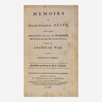 [American Revolution] Heath, William Memoirs of Major-General Heath. Containing Anecdotes, Details of Skirmishes, Battles, and other Military Events, During the American War...
