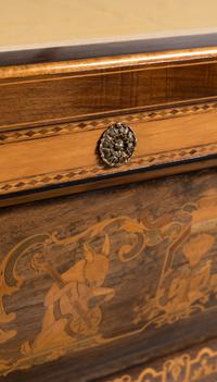 A Charles X Marquetry Billiards Table
