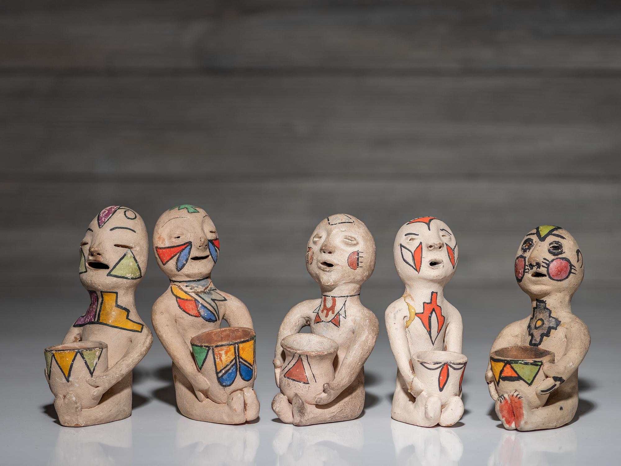 Tesuque Pottery Rain Gods