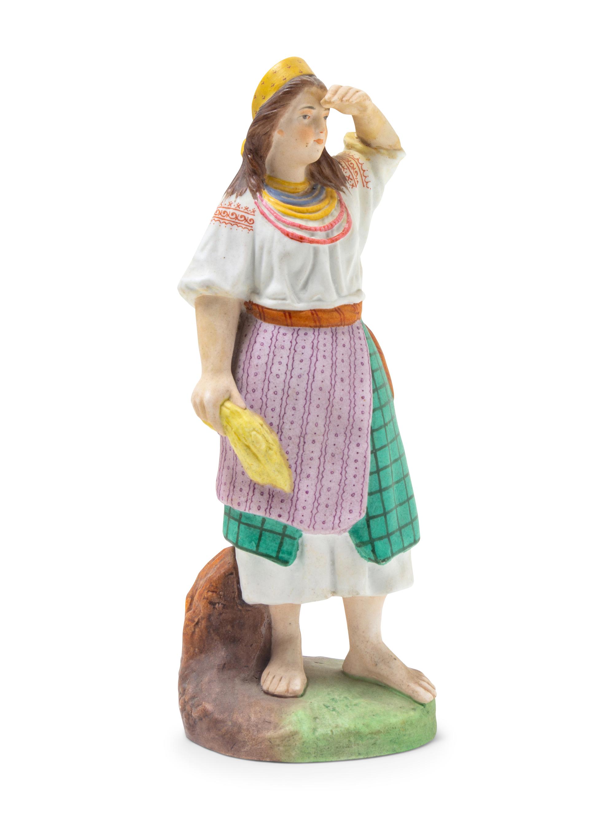 A Russian Porcelain Figure