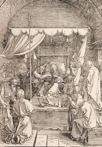 A group of five prints from The Life of the Virgin