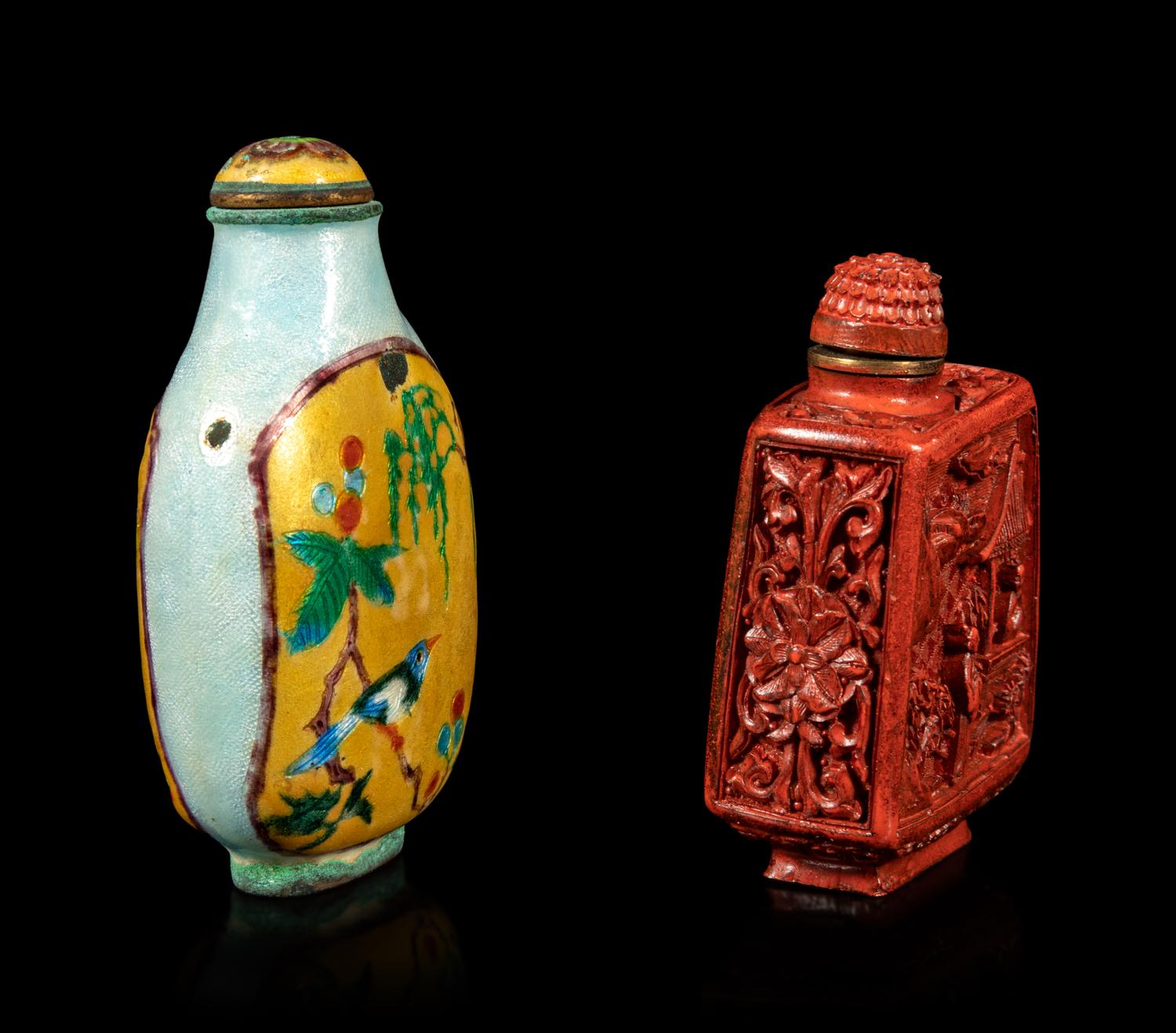 Two Chinese Snuff Bottles