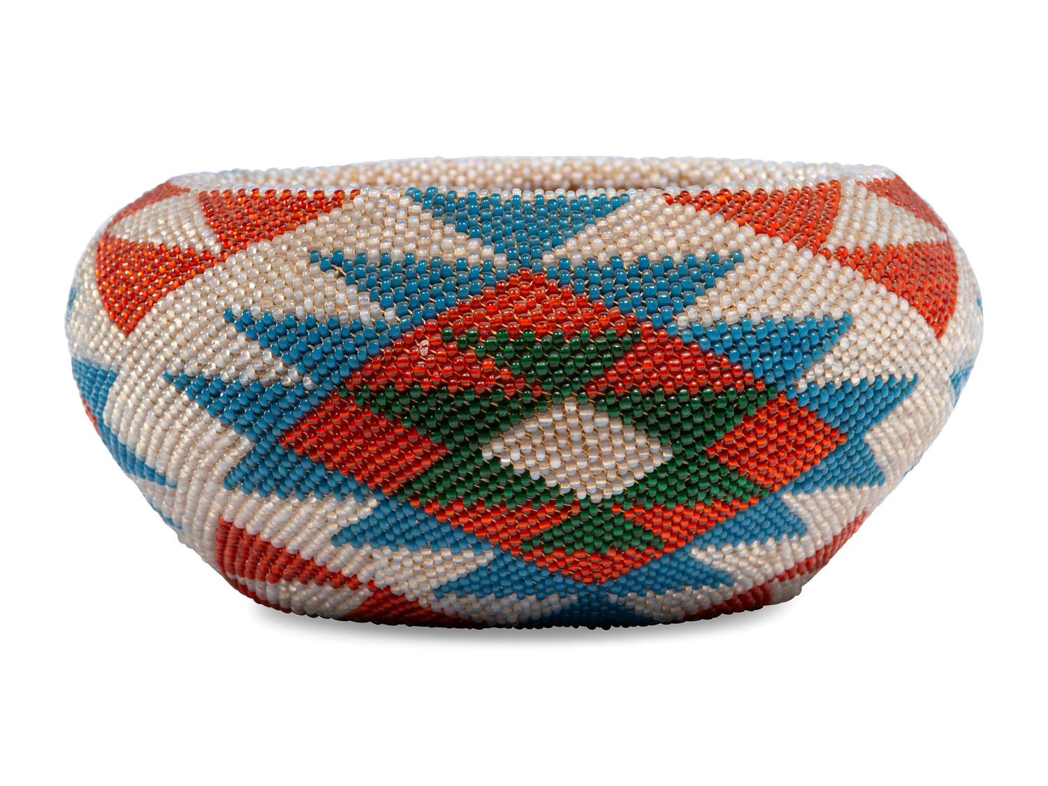 Washo Beaded Basket