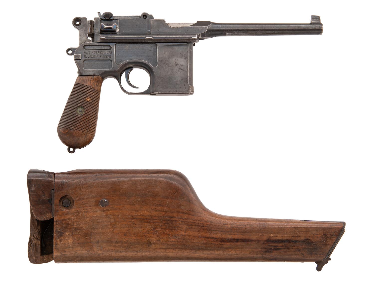 **Mauser C96 Pre-War Commercial with Stock-Holster