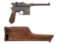 **Mauser C96 Pre-War Commercial with Stock-Holster