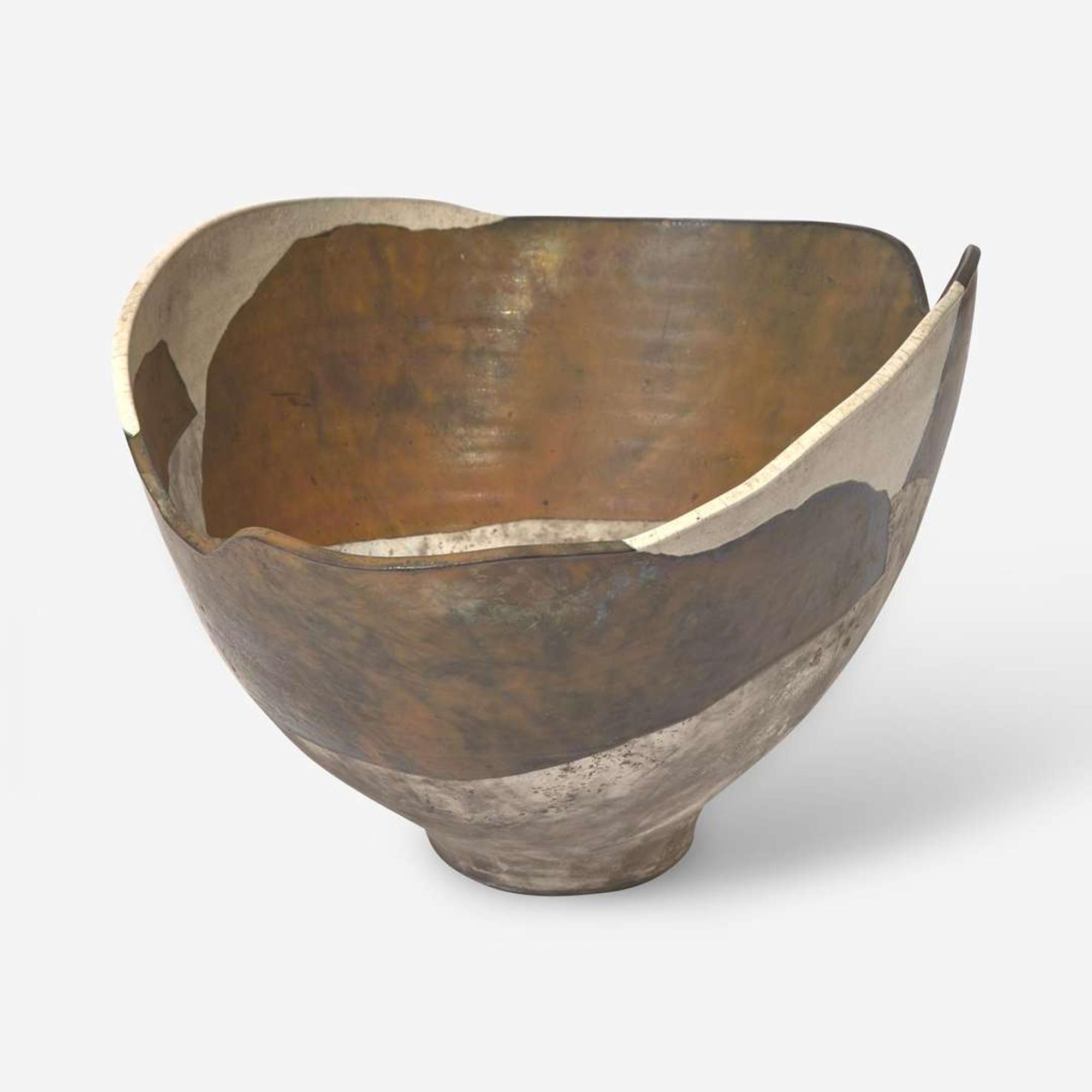 Wayne Higby (American, b. 1943) Landscape Series Bowl, USA, circa 1980