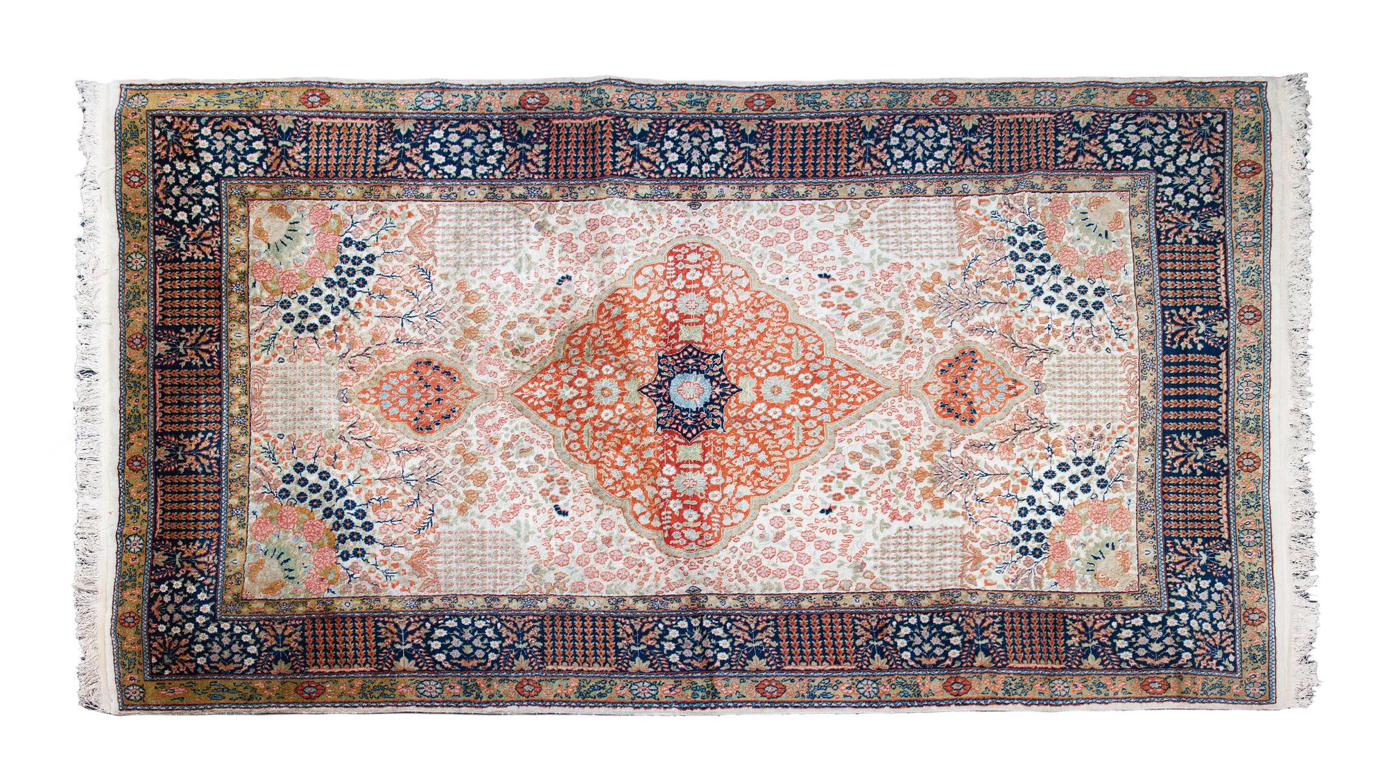 A Persian Wool Rug 9 feet 4 inches x 5 feet 11 inches. — MID TO LATE 20TH CENTURY