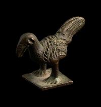 A Roman Bronze Cockerel