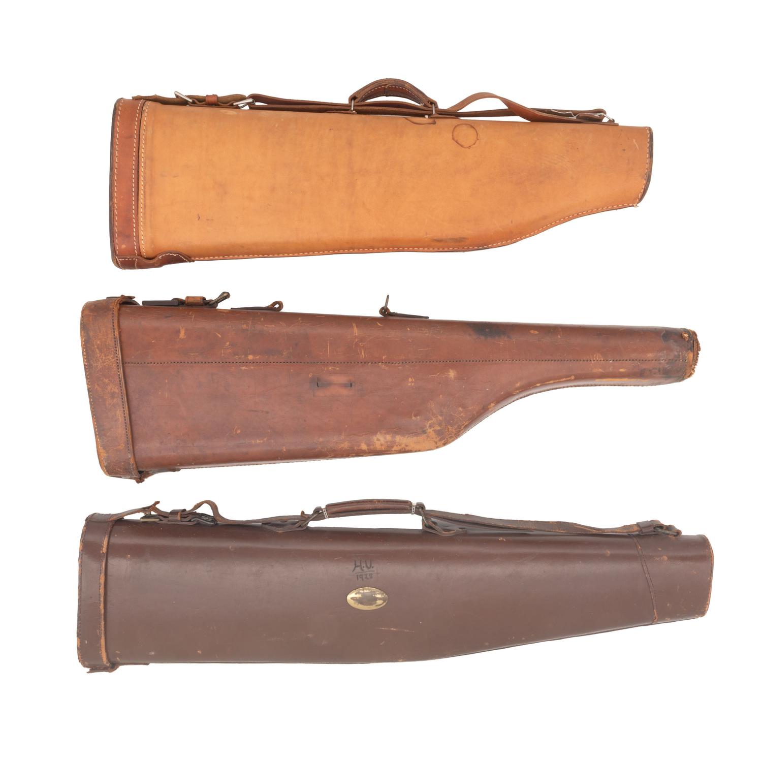 Lot of Eight Vintage Shotgun Cases