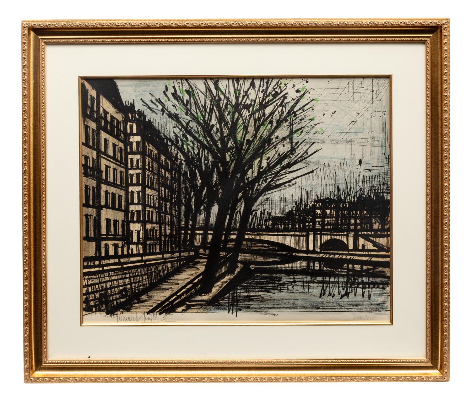 L'Ile Saint-Louis (from the Paris suite) , 1962