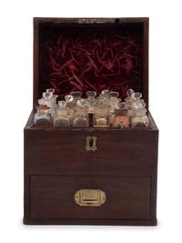 A Regency Mahogany Domestic Medicine Chest