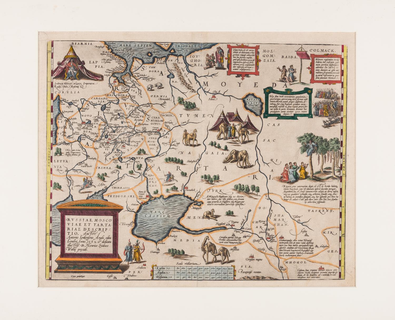 ORTELIUS, Abraham (1527-1598). Russiae, Moscoviae et Tartariae descriptio ... [Antwerp, 1588].