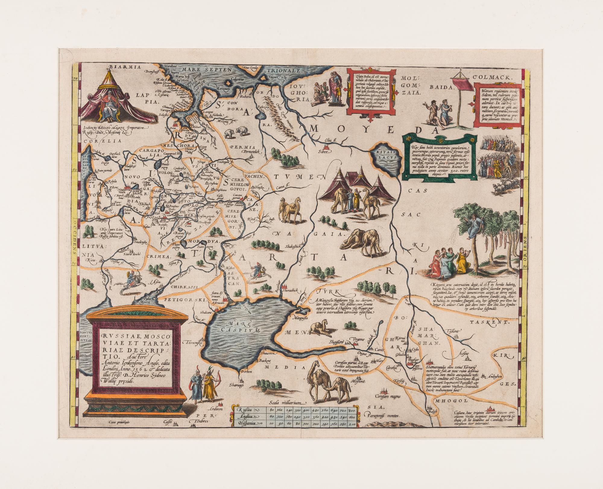 ORTELIUS, Abraham (1527-1598). Russiae, Moscoviae et Tartariae descriptio ... [Antwerp, 1588].