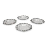 A Set of Eleven American Silver Bread Plates