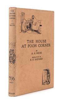 MILNE, Alan Alexander (1882-1956). The House at Pooh Corner. London: Methuen & Co., 1928.