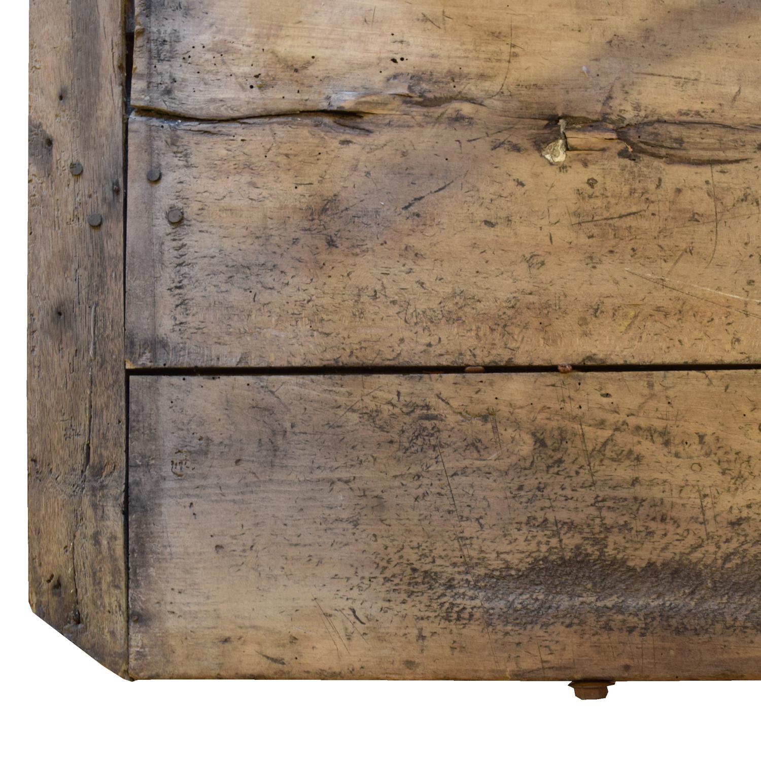 An Iron and Wood Industrial Table 134" W x 33" D x 30" H — France, First Half 20th Century