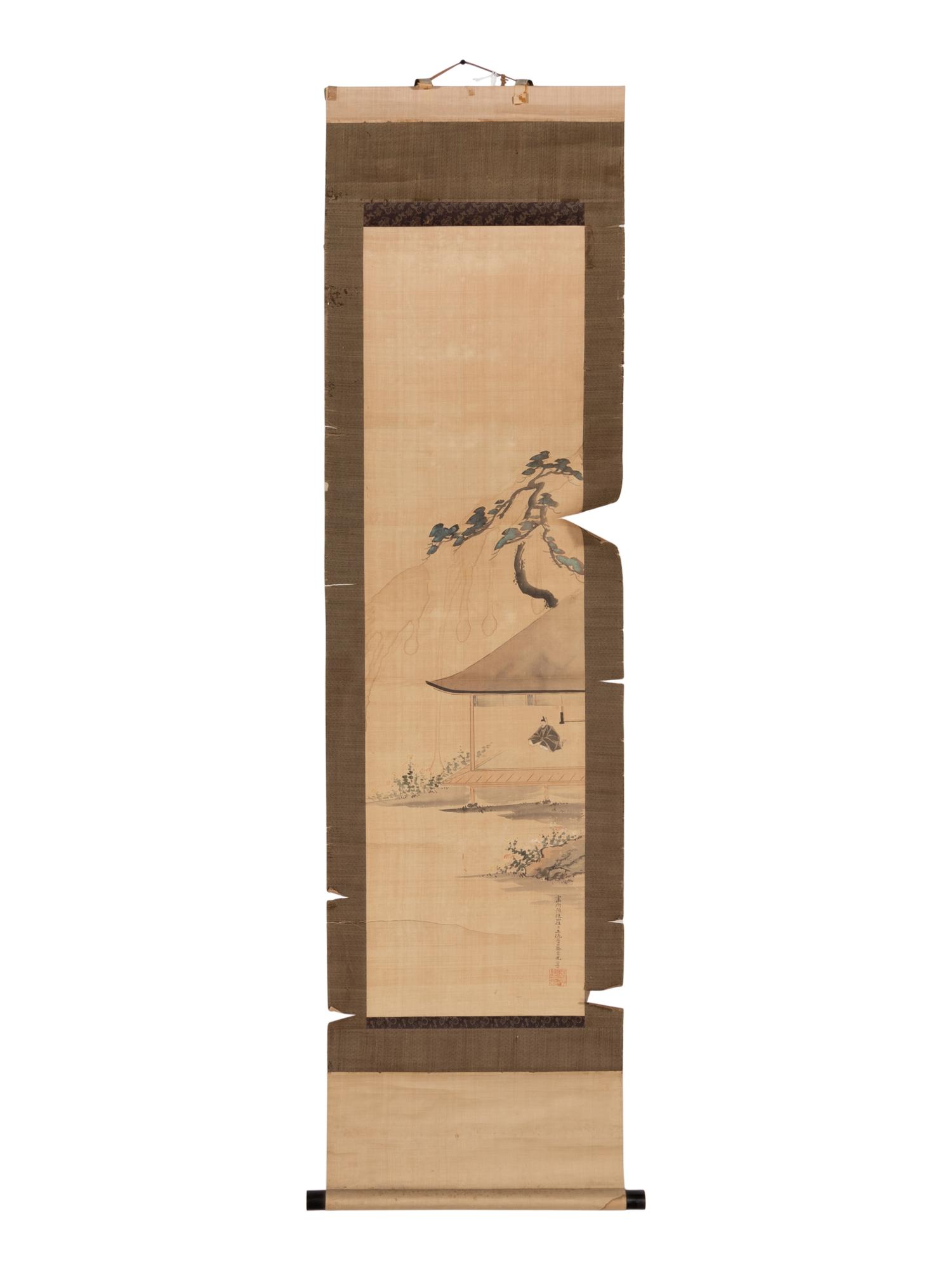 Three Japanese Kakejiku Paintings