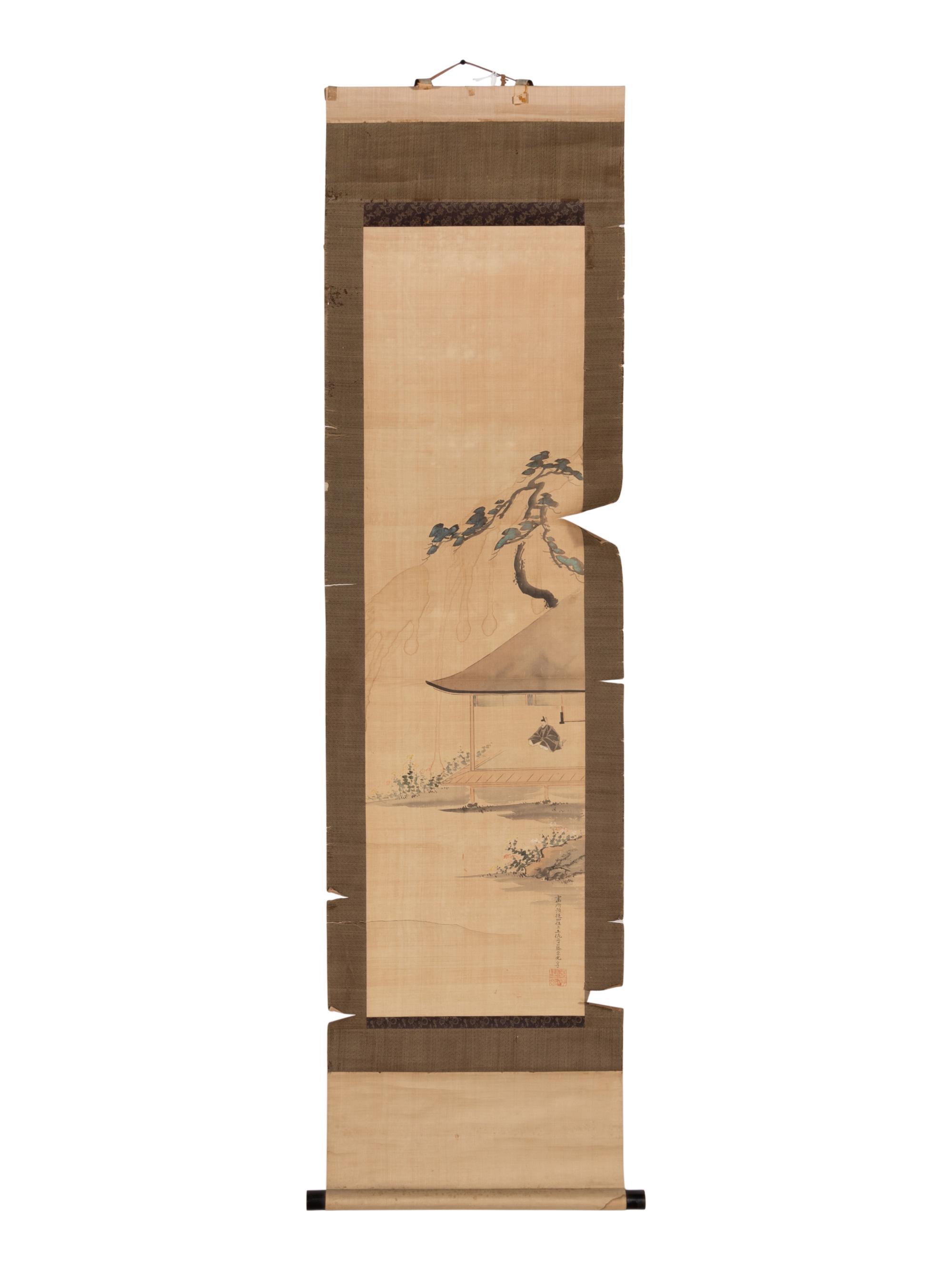 Three Japanese Kakejiku Paintings