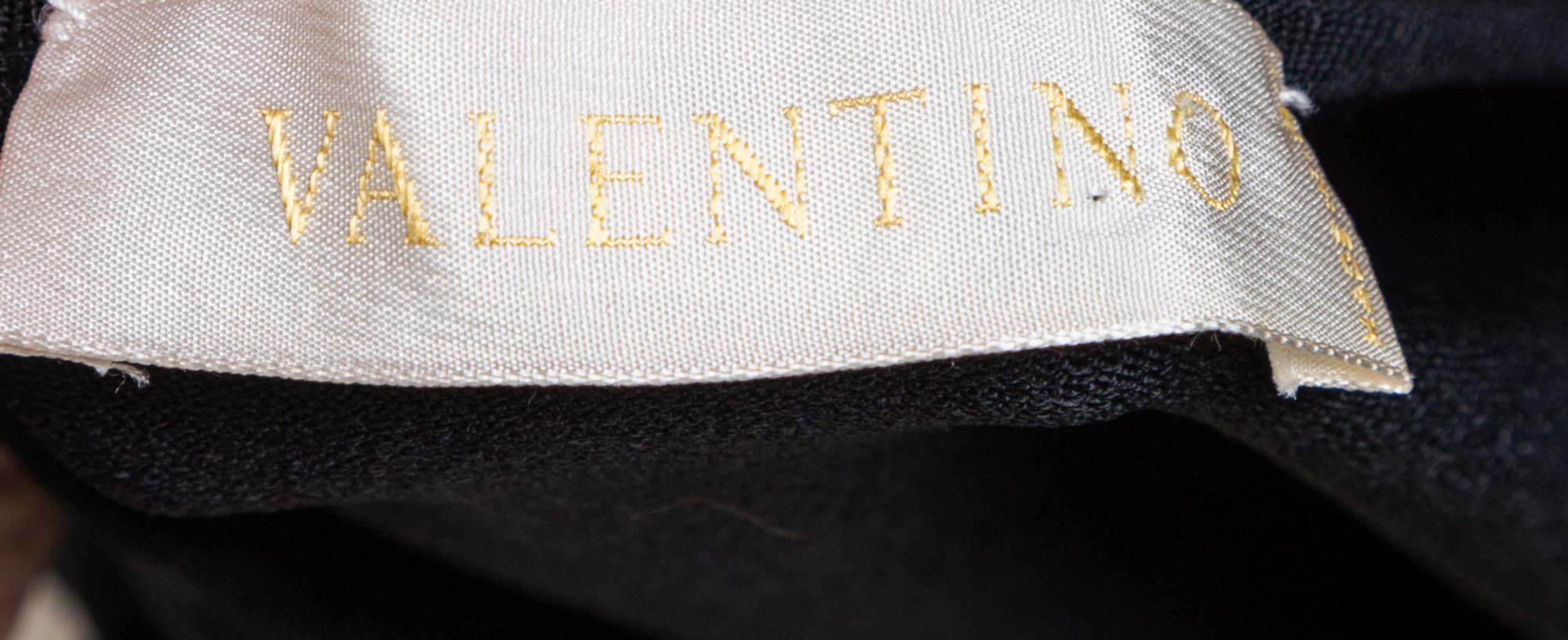 A Valentino Black Sweater, No size.